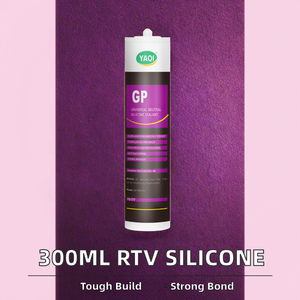 300ml <span class=keywords><strong>acetic</strong></span> RTV GP silicon-rõ ràng grey resin keo cho xây dựng cho chế biến gỗ Giao thông vận tải sản xuất tại Trung Quốc - Product Image 2