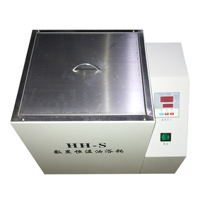 อ่างน้ำมันควบคุมอุณหภูมิแบบดิจิตอล Hh-S ขนาด 28X28X30 ซม. ทำจากสแตนเลส สำหรับใช้ในห้องปฏิบัติการ - Product Image 2