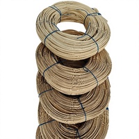 Peaux de rotin naturelles blanchies 2mm 3mm, bandes de cannage naturelles, matériau de tressage en rotin pour la réparation de meubles et de chaises