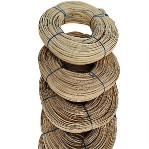 Natural <b>Bleached</b> 2mm 3mm Peel Skin Rattan Peels Natural Cane Weaving Strip Rattan Webbing Material for Repair Furniture Chair - Product Image 1