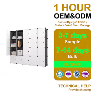 High Quality Plastic Folding Cabinets <strong>Storage</strong> Furniture for <strong>Clothes</strong> &amp; Closets Organizer <strong>Clothes</strong> <strong>Storage</strong> <strong>Unit</strong> - Product Image 1