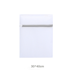 <span class=keywords><strong>Lavanderia</strong></span> su misura della borsa della chiusura lampo della maglia di lavaggio di Nylon con il Logo per la chiusura lampo della borsa della biancheria della maglia del poliestere della biancheria del reggiseno della lavatrice - Product Image 2