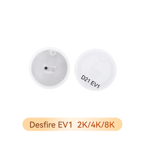 Nhà Máy Giá tùy chỉnh 13.56MHz HF NFC <span class=keywords><strong>RFID</strong></span> Stickers mini <span class=keywords><strong>2K</strong></span> cho desfire EV1 <span class=keywords><strong>2K</strong></span> thẻ - Product Image 3