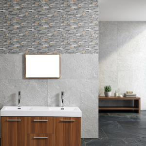 Sky Stone 3D Satin Matt 18x12 en relieve 3,5mm Alta profundidad 10mm Grosor Elevación 300x450mm Cerámica digital 30x45 CM Azulejos de pared - Product Image 1
