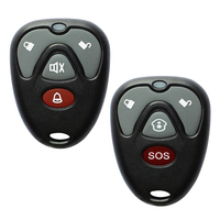 Télécommande universelle 4 canaux 433 MHz pour ouvre-porte de garage, duplicateur de clé à code fixe, transmetteur sans fil