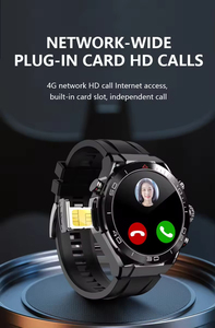 Reloj Inteligente B16 con Tarjeta SIM 5G, Netcom, IP67, Asistente de Voz con IA, Brújula, Cámara Giratoria de 180 Grados, Pantalla AMOLED, Aplicaciones Integradas - Product Image 3