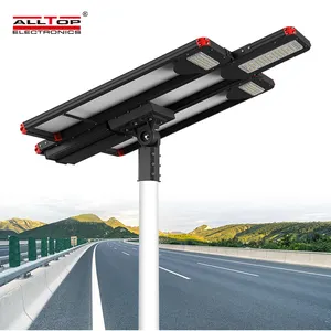 2024 Alltop Lamparas Solares Outdoor Waterproof Ip65 160w 200w 320w 360w All In One Integrated Solar Led Street Light