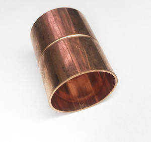 1-Zoll 25,4mm Kupfer kupplung mit Anschlag C X C Schweiß anschluss Kupfer rohr verschraubung für die Kühlung - Product Image 2