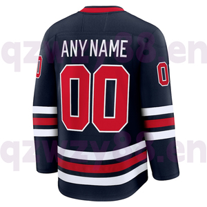 Maillot de hockey sur glace de l'équipe de Winnipeg 2024, broderie # 81 <span class=keywords><strong>Connor</strong></span> # 55 Scheifele # 4 Pionk # Uniforme avec 17 logos brodés, 100% polyester - Product Image 5