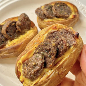 Perte de poids Fitness boulettes de viande de boeuf 93% pur boeuf haute élasticité sans additifs boule de boeuf nutritif pour les enfants - Product Image 5