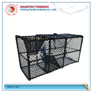 Trampa de Pesca Comercial de PE para Peces, Cangrejos y Camarones, Fabricada en China, Trampa Negra para Langostas para el Mercado Europeo - Product Image 3