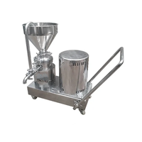 L'usine vend directement la machine de concassage en acier inoxydable beurre d'arachide d'amande broyeur de nourriture de soja broyeur colloïdal