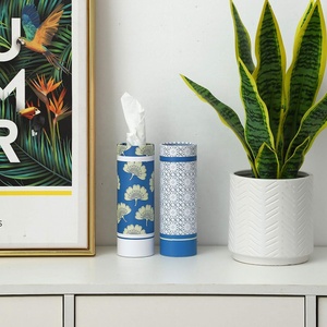 Tubes de tissu de voyage pour conteneur automatique parfait pour <span class=keywords><strong>cylindre</strong></span> porte-gobelet automatique boîte de tube de tissu de voiture voiture ronde tube de tissu en conserve voiture - Product Image 3