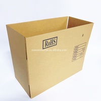 Caja de Cartón Corrugado Pequeña con Impresión Personalizada, Plegable, para Envíos y Embalaje de Productos