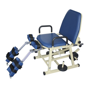 Chaise d'entraînement des articulations de la hanche pour enfants, 95x44x70cm, bleue, équipement de réadaptation manuel pour la force musculaire des membres inférieurs - Product Image 3