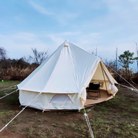 Cabane de camping double couche de style moyen-oriental, autoportante, en tissu Oxford imperméable pour événements extérieurs