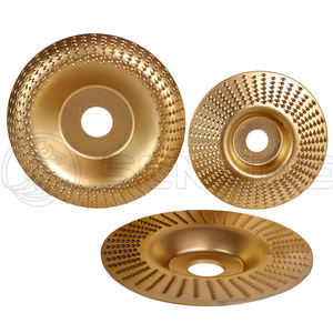 <span class=keywords><strong>Disque</strong></span> abrasif de sculpture sur bois de qualité industrielle de 100 mm, revêtement en titane, OEM pour meuleuse d'angle - Product Image 6