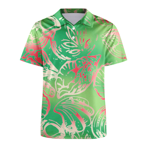 เสื้อโปโลสำหรับผู้ชายเสื้อโปโลโปโลลายฮาวายแบบวงแหวนสำหรับฤดูใบไม้ร่วงเสื้อโปโลแบบ2023 - Product Image 5