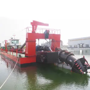 3500m3 River Dredger With Double Dredging Pumps Dredging Depth More Than 20m