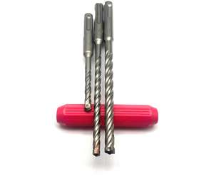 Apex 2026 - Jeu de mèches de perceuse à percussion électrique professionnelle SDS Plus, pointe, rainure, burin plat pour maçonnerie, béton, mur, roche - Product Image 6