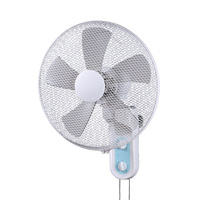 Ventilateur mural oscillant Rihuang OEM à 90 degrés, 16 pouces, avec minuterie de 2 heures, commande par chaîne pour cuisine et restaurant