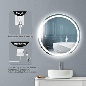 Specchio a LED intelligente da bagno senza telaio per grandi produttori Design moderno IP44 vetro Float Anti-Dumping <span class=keywords><strong>tariffe</strong></span> retroilluminate <span class=keywords><strong>luce</strong></span> da bagno - Product Image 5
