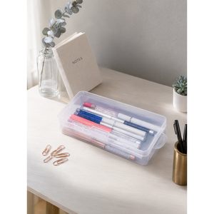 Caja de Almacenamiento de Plástico Transparente con Compartimentos Grandes, Organizador de Tornillos y Piezas de Ferretería, Almacenamiento para el Hogar - Product Image 3