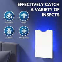 Lampe anti-moustiques UV à photocatalyseur pour usage intérieur, conception à piège collant, longue durée pour hôtels et appartements
