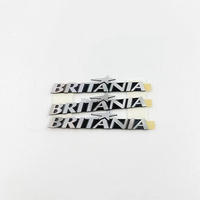 Fabricación OEM de Placas de Identificación Metálicas con Logotipo en Relieve 3D, Placas de Identificación de Aluminio para Equipos de Audio, Cámara y Televisión