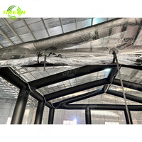 Mobile étanche à la poussière Meilleure vente en gros lavage de voiture gonflable extérieur stockage transparent tente de voiture garage pour voitures