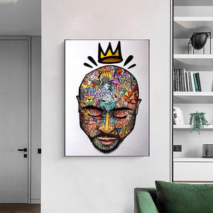 Graffiti Art toile peinture Art mural rappeur abstrait de <span class=keywords><strong>2pac</strong></span> affiches et impressions Street Art image pour salon décoration de la maison - Product Image 2