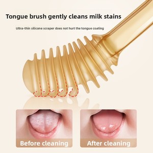 <span class=keywords><strong>Brosse</strong></span> <span class=keywords><strong>à</strong></span> <span class=keywords><strong>dents</strong></span> pour <span class=keywords><strong>bébé</strong></span>, <span class=keywords><strong>brosse</strong></span> <span class=keywords><strong>à</strong></span> doigt en silicone pour bébés de 0 <span class=keywords><strong>à</strong></span> <span class=keywords><strong>2</strong></span> <span class=keywords><strong>ans</strong></span>, <span class=keywords><strong>brosse</strong></span> de nettoyage buccal pour la langue et la plaque dentaire - Product Image 4