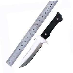 Cuchillo multifunción de supervivencia al aire libre, <span class=keywords><strong>440</strong></span> hoja fija, combate, camping, picnic, cazador, defensa personal, EDC - Product Image 1