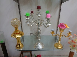 Candelabra Wedding Decoration Centerpieces <b>Candle</b> Holder Candelabra 5 Arms For Wholesale - Product Image 4