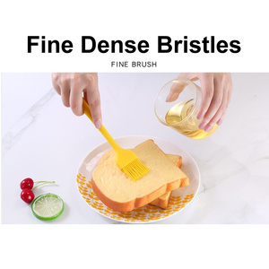 Kuas Oles Silikon Anti Panas, Bebas BPA, Food Grade, Cetakan Satu Bagian Tanpa Sambungan, untuk <span class=keywords><strong>BBQ</strong></span>, Panggang, dan Kue - Product Image 5