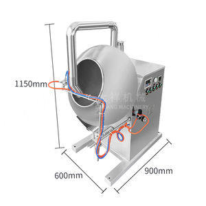 Machine BYC-600 de revêtement de sucre utilisée pour Sugarcoating la graine et l'écrou pour des industries alimentaires - Product Image 2