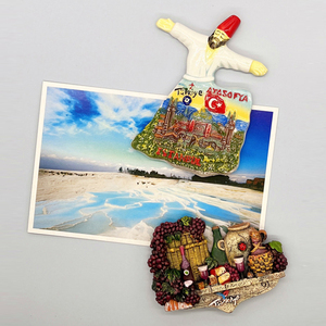 Imanes de nevera en 3D para países de Europa, recuerdo turístico de Tailandia, Turquía, <span class=keywords><strong>turismo</strong></span> - Product Image 3
