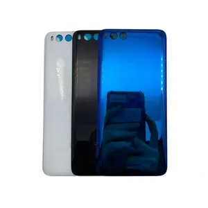 Coques de téléphone portable pour Xiaomi Mi Note 3 / Mi 6, coque arrière de la batterie, verre de remplacement, coque arrière de la batterie