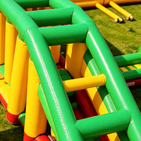 Nouveau parcours d'obstacles gonflable de conception innovante pour le sport, le saut et le jeu de défi, pour le plaisir