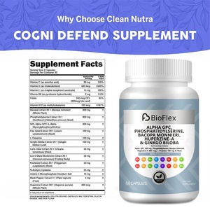 OEM Private Label Mémoire Focus Herbe Suppléments Alpha GPC Phosphatidlysérine Bacopa Monnieri Extrait Nootropic Cerveau Capsule - Product Image 3