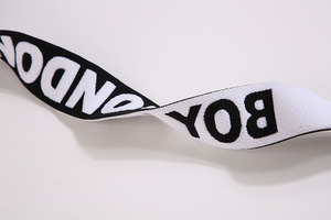 Tewei Factory Wholesale High Elastic Printing Jacquard Elastic Band Custom logo for Sports Using - Product Image 6