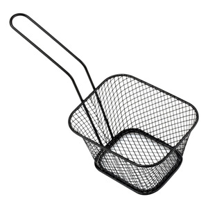 Panier <span class=keywords><strong>à</strong></span> <span class=keywords><strong>frites</strong></span> portable en acier inoxydable, mini panier de cuisson pour <span class=keywords><strong>frites</strong></span>, passoire de cuisine, panier de chef, passoire <span class=keywords><strong>à</strong></span> <span class=keywords><strong>frites</strong></span> - Product Image 2