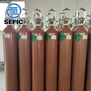 Nhà Máy Bán bơm lại 10m3 50L 200bar thép liền mạch Xi lanh khí Helium Xi lanh khí với van - Product Image 3