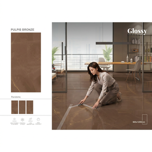 Azulejos de Porcelana Calacatta, 600x1200mm, Blancos, Esmaltados y Pulidos, para Piso y Pared - Product Image 4