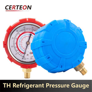 Комбинированный манифолд R22 R134A R410A инструмент AC 0.1‑55кг NPT1/8 манометр давления хладагента - Product Image 3