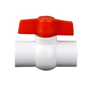 HONGKE Pnömatik Su PVC Kompakt Küresel Vana <span class=keywords><strong>1</strong></span>.2 İnç 3/4 2 4 6 <span class=keywords><strong>8</strong></span> 2 inç Beyaz UPVC OEM - Product Image 6