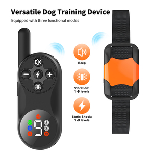 Usine en gros <span class=keywords><strong>prix</strong></span> bas Promotion IPX7 étanche 2 canaux 1000 FT collier de dressage de chien de vibration de choc à distance - Product Image 2
