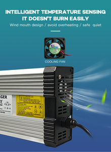 <span class=keywords><strong>Chargeur</strong></span> YZPOWER Haute Qualité 58,8V 8A 9A 10A pour <span class=keywords><strong>Batterie</strong></span> au <span class=keywords><strong>Lithium</strong></span> <span class=keywords><strong>48V</strong></span> 14S Trottinette Électrique Vélo Électrique Moto Charge Rapide - Product Image 5