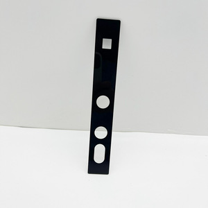 Plaque signalétique en plastique personnalisée en polycarbonate PC Sabic 8010 haute transparence LM11 pour équipement électrique industriel, sérigraphiée - Product Image 1