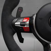   Volant MP avec bande rouge centrale, points de suture tricolores M1 M2, fibre de carbone, compatible F10 F30 F15 F25 X1 X3 X5, amélioration